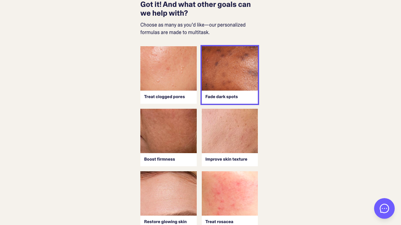 Step 4: Secondary Goals