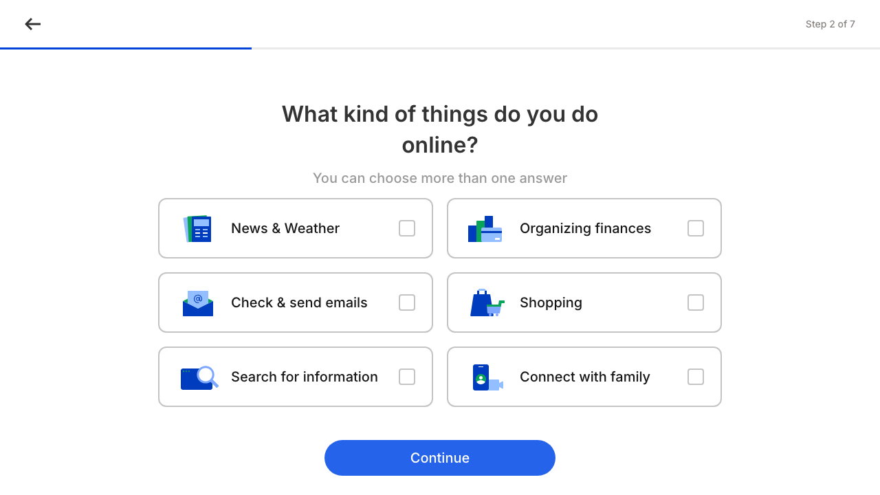 Step 2: Quiz Q1 Result