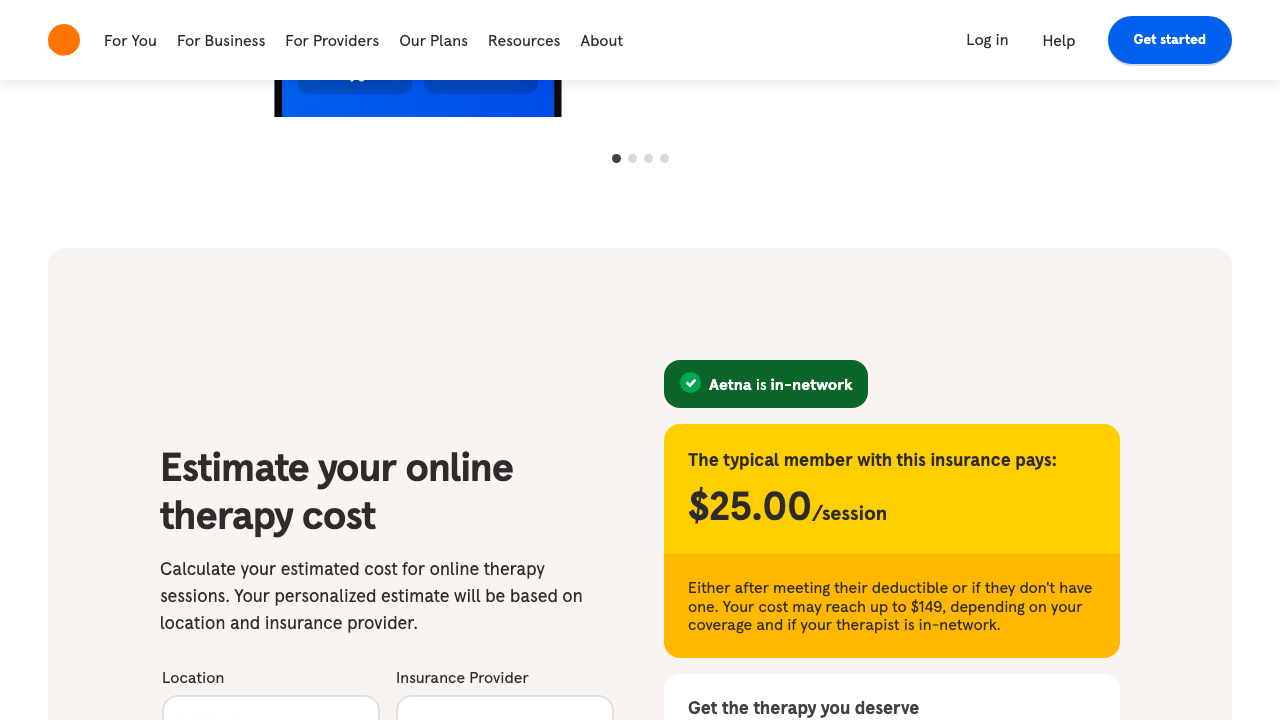 Step 15: Therapy Cost Estimate Result