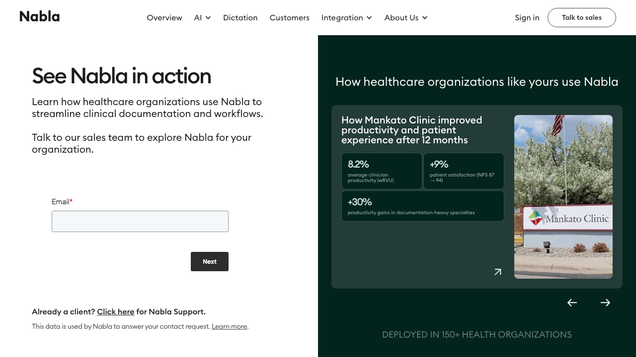 Step 3: Talk To Sales